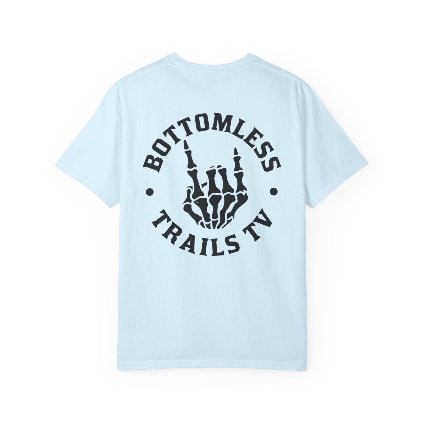 Bottomless Trails TV Skeleton Hand T-Shirt