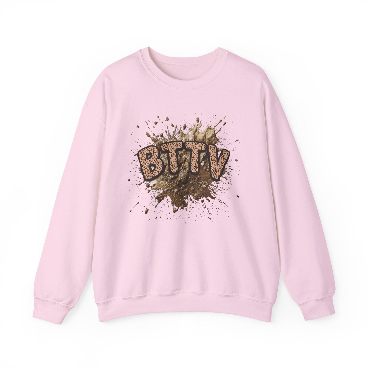 Leopard Print BTTY Crewneck Sweatshirt