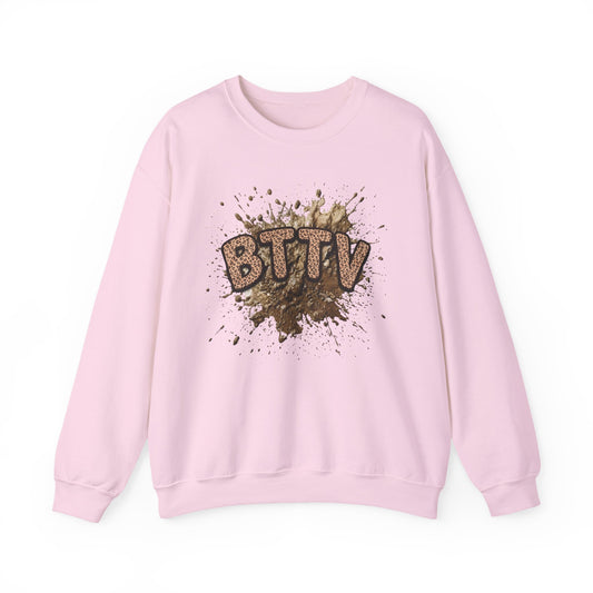 Leopard Print BTTY Crewneck Sweatshirt