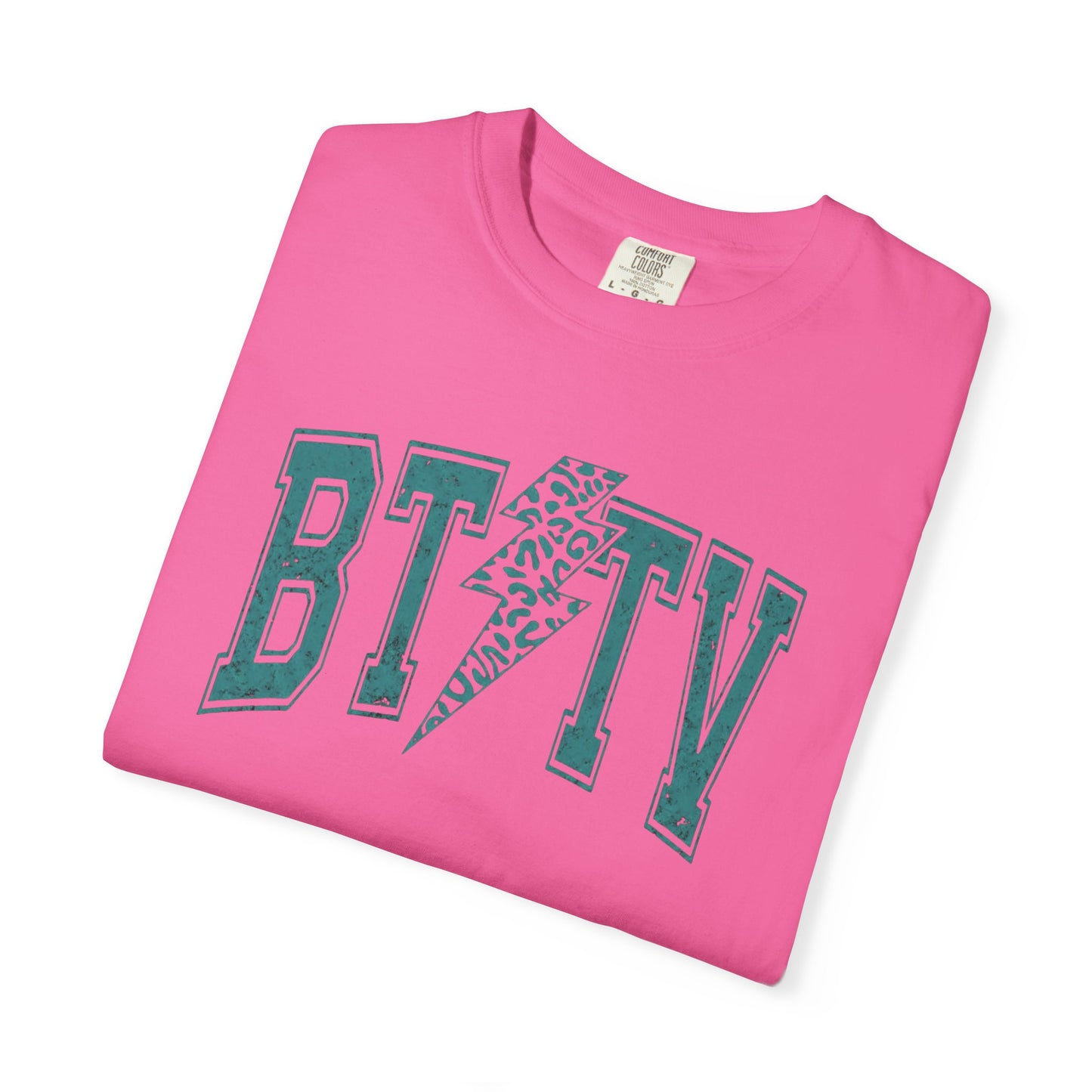 BTTV Lightning Logo T-Shirt - Retro Arcade Gamer Tee