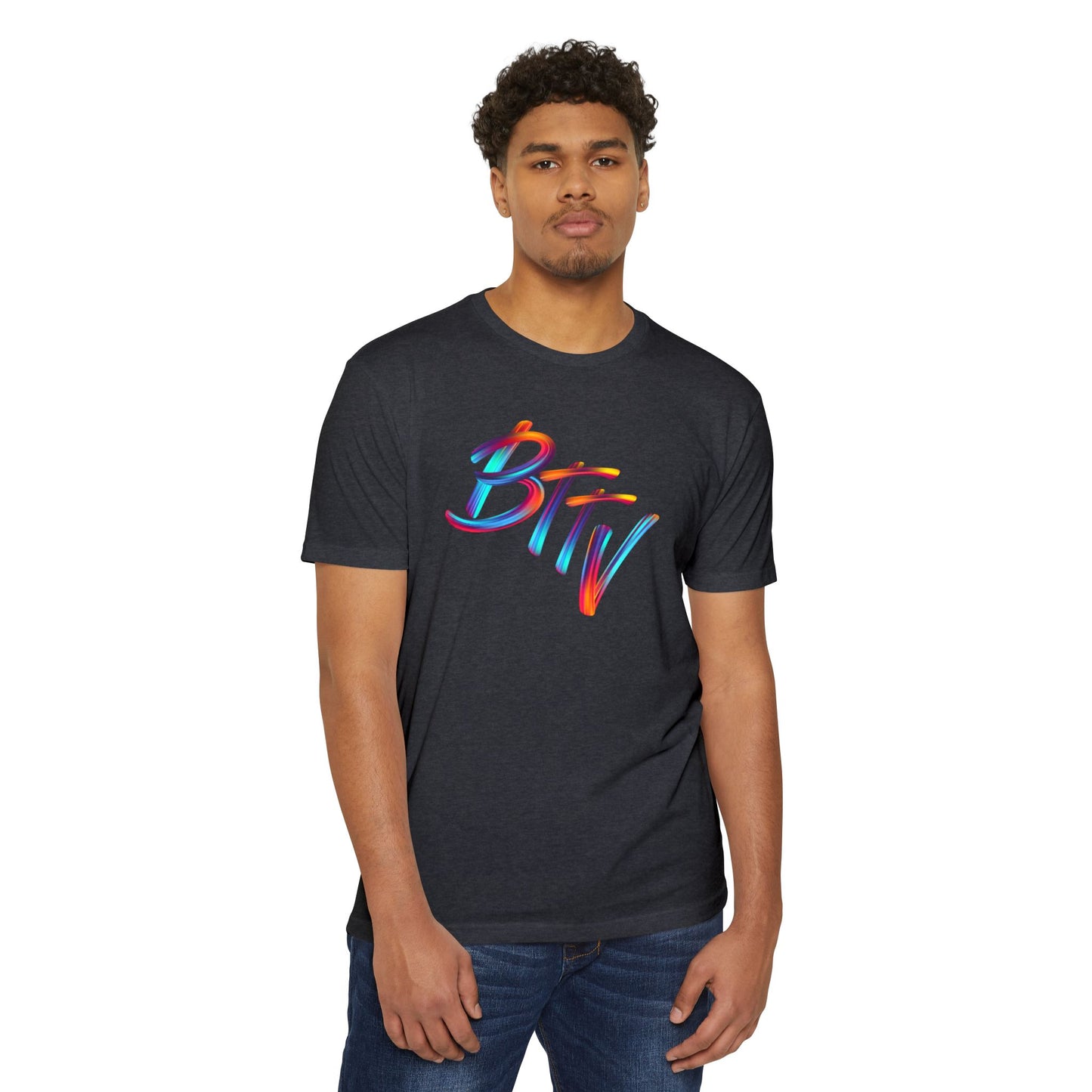 Colorful Graphic Unisex T-Shirt: "BTFV" & "Hit It With Ya Purse"