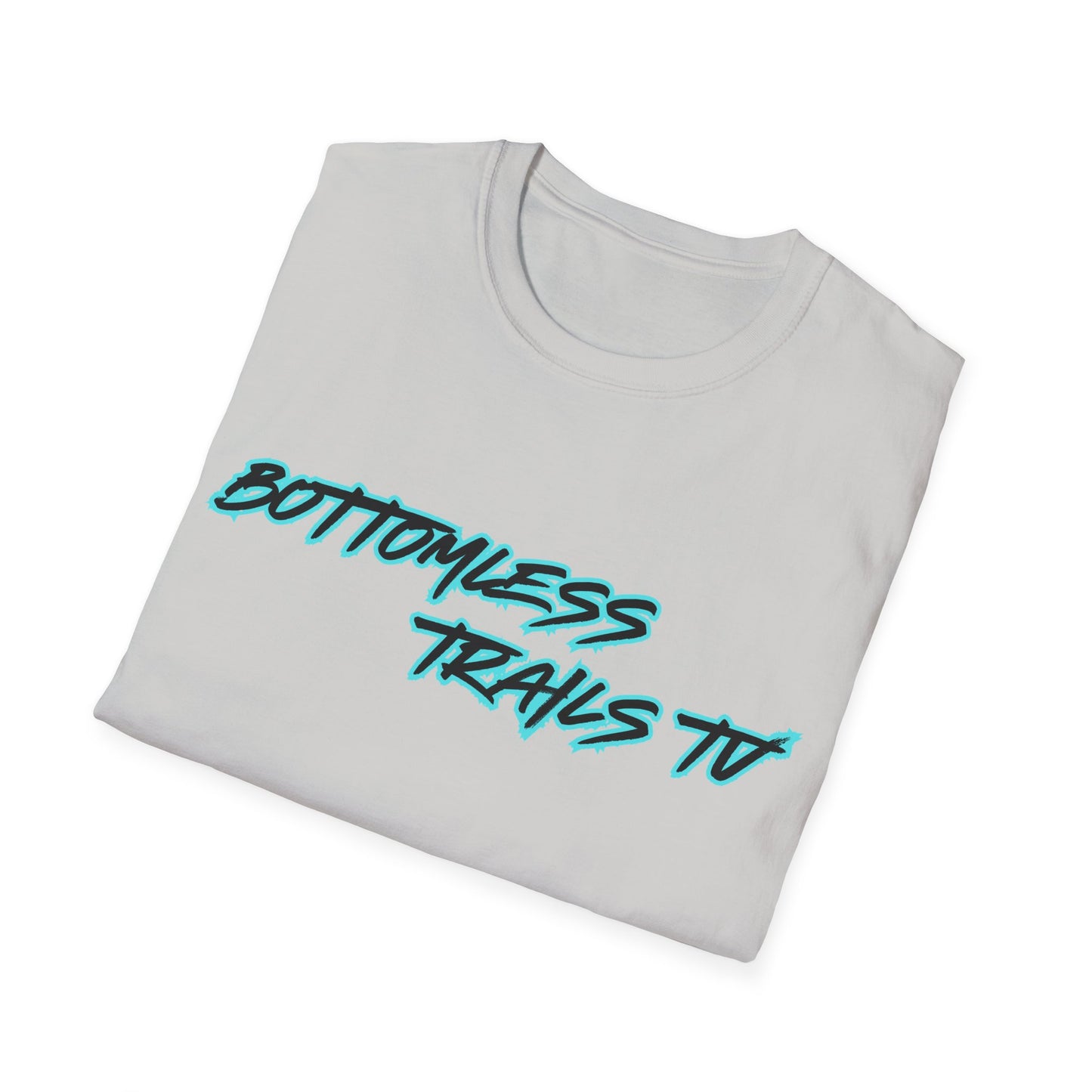 Unisex Softstyle T-Shirt - Bottomless Trails To 69 Graphic Tee for Adventure Lovers