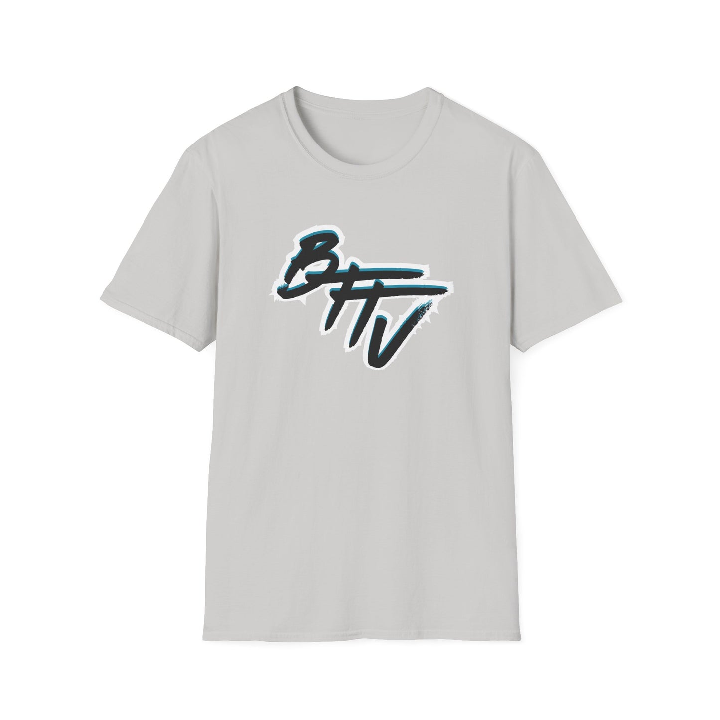 Big and Tall — 'We Didn't Come Here To Go Around' Retro Script Tee (BFFV Logo)