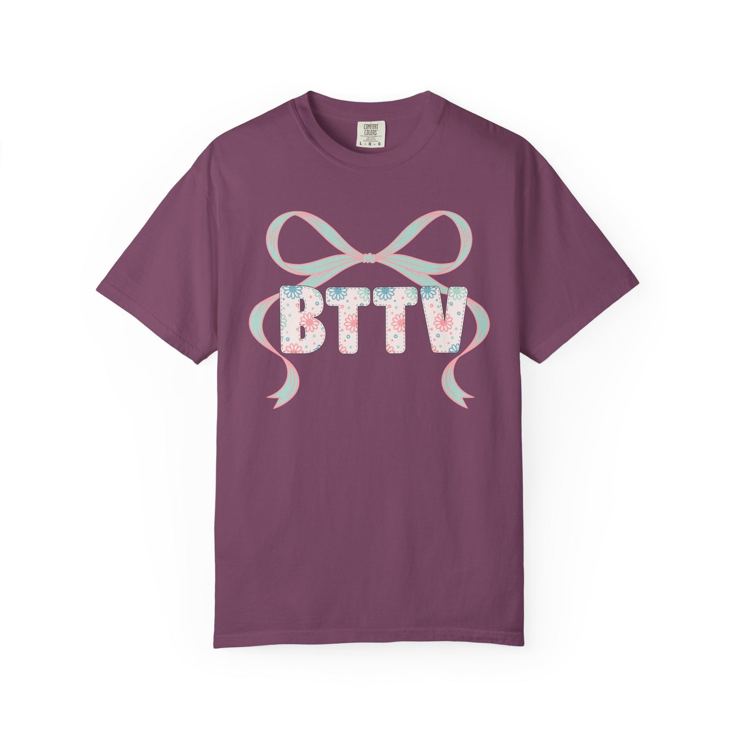 BTTV  Floral Ribbon T-Shirt