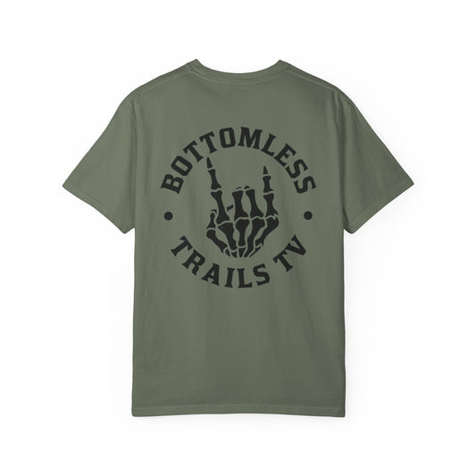 Bottomless Trails TV Skeleton Hand T-Shirt
