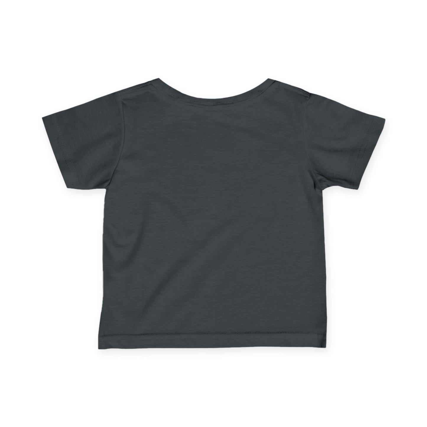 Infant Tee — "Bottomless Trails TV" Pastel Retro Logo Baby Shirt