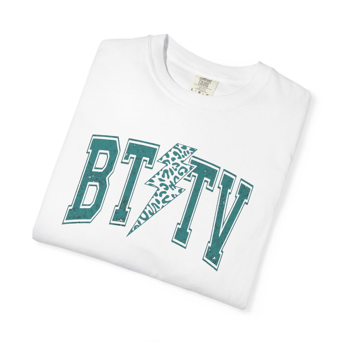 BTTV Lightning Logo T-Shirt - Retro Arcade Gamer Tee