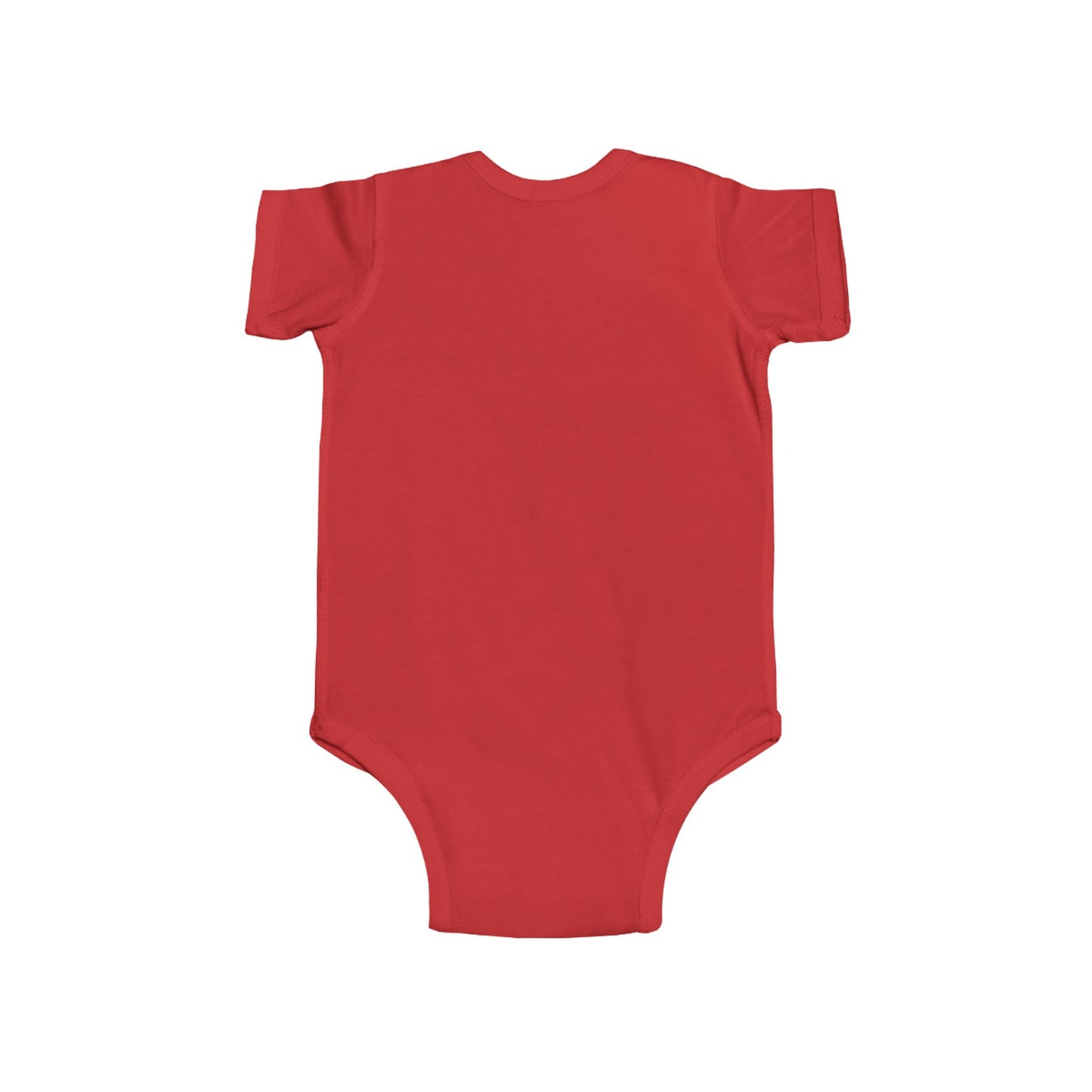 Baby Bodysuit - 'BITV' Lightning Bolt Graphic Infant Onesie, Cute Retro Teal Nursery Gift