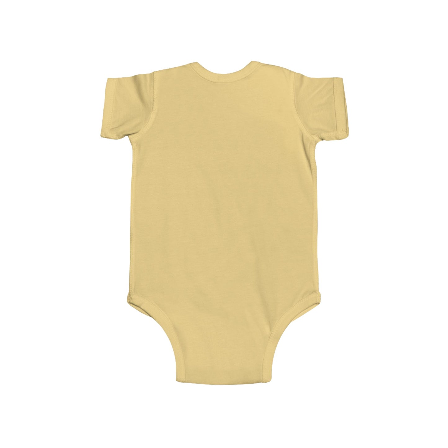 Baby Bodysuit - 'BITV' Lightning Bolt Graphic Infant Onesie, Cute Retro Teal Nursery Gift