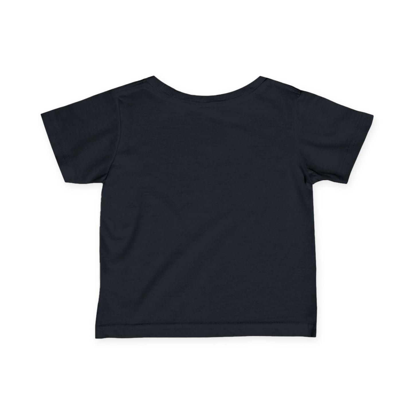 Infant Tee — "Bottomless Trails TV" Pastel Retro Logo Baby Shirt