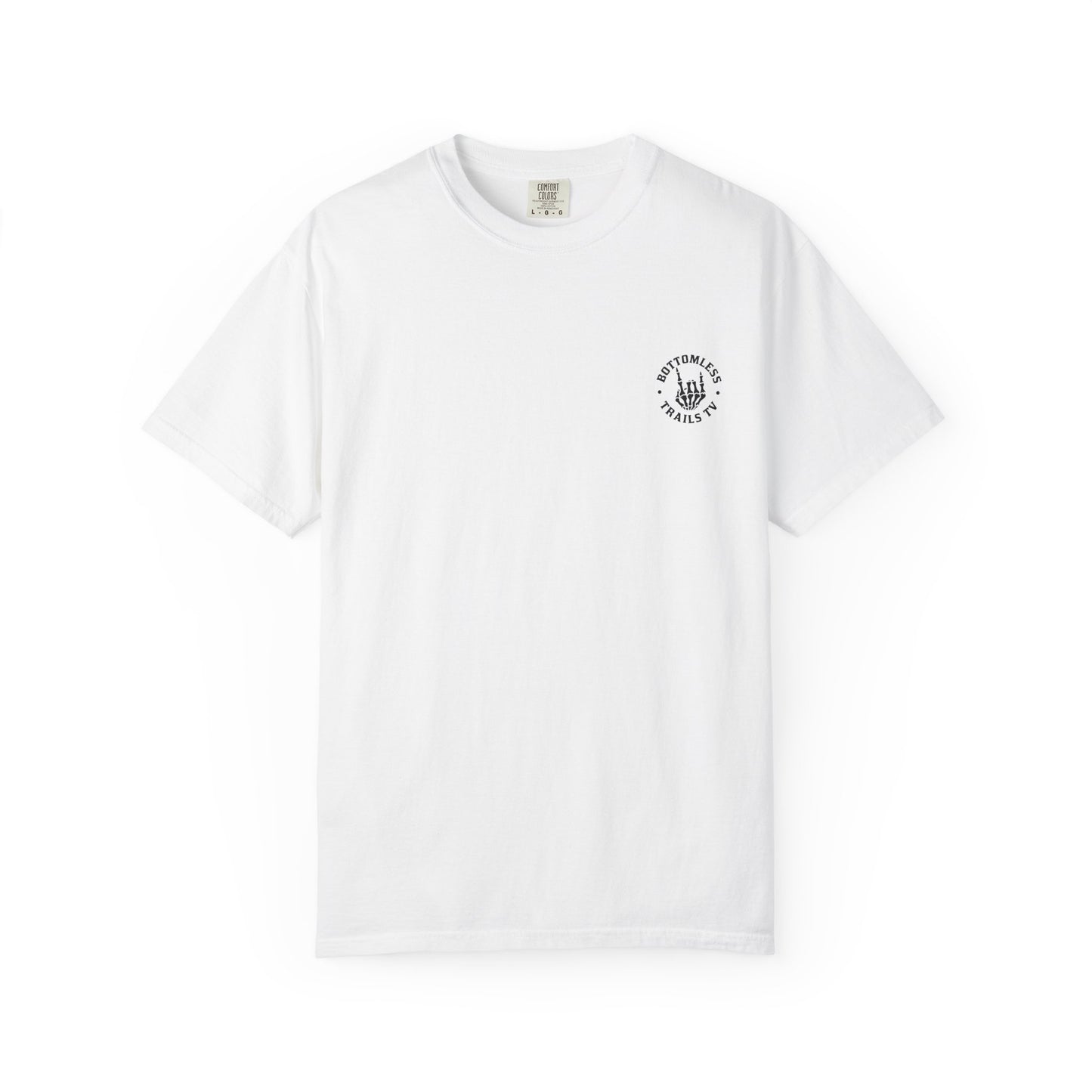 Bottomless Trails TV Skeleton Hand T-Shirt